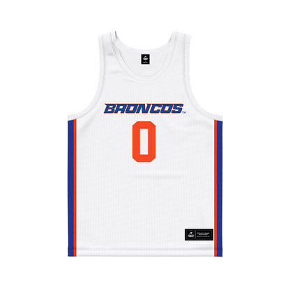 Boise State - NCAA Women's Basketball : Tatum Thompson - White Basketball Jersey-0