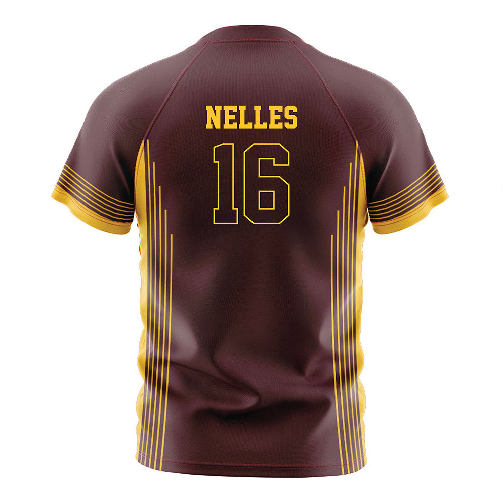 Arizona State - NCAA Women's Soccer : Pauline Nelles - Maroon Soccer Jersey