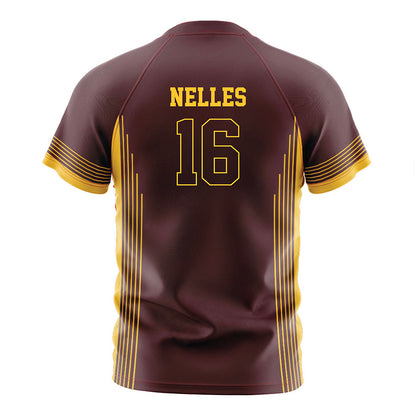 Arizona State - NCAA Women's Soccer : Pauline Nelles - Maroon Soccer Jersey