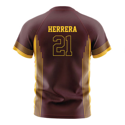 Arizona State - NCAA Women's Soccer : Olivia Herrera - Maroon Soccer Jersey