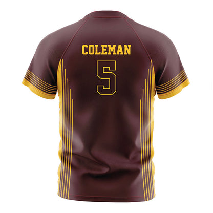 Arizona State - NCAA Women's Soccer : Olivia Coleman - Maroon Soccer Jersey