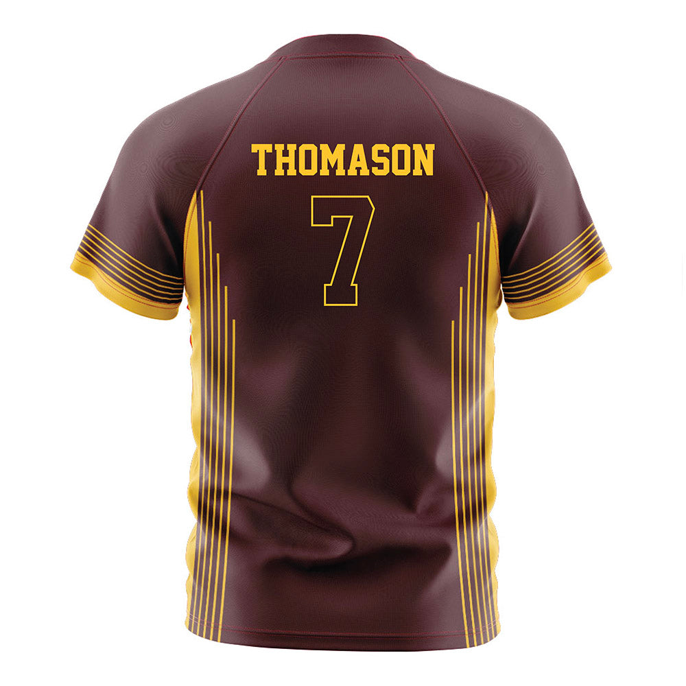 Arizona State - NCAA Women's Soccer : Tatum Thomason - Maroon Soccer Jersey-1
