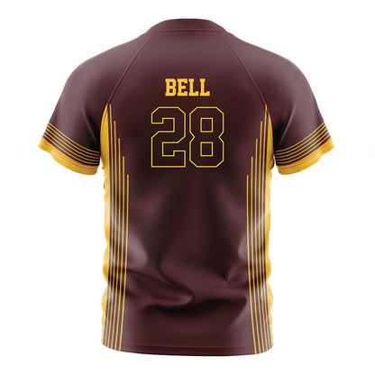 Arizona State - NCAA Women's Soccer : Norah Bell - Maroon Soccer Jersey-1