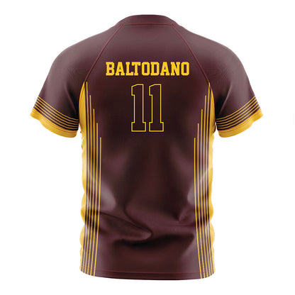 Arizona State - NCAA Women's Soccer : Addison Baltodano - Maroon Soccer Jersey-1