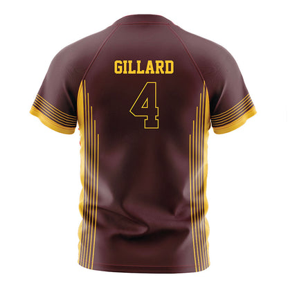 Arizona State - NCAA Women's Soccer : Grace Gillard - Maroon Soccer Jersey