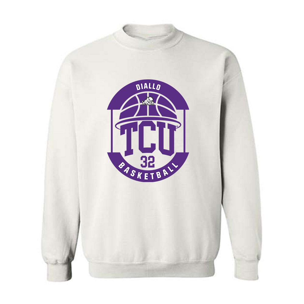 TCU - NCAA Men's Basketball : Malick Diallo - Classic Fashion Shersey Crewneck Sweatshirt