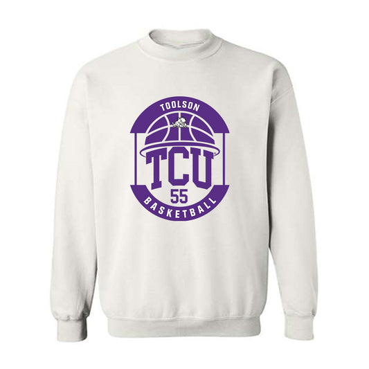 TCU - NCAA Men's Basketball : Tanner Toolson - Classic Fashion Shersey Crewneck Sweatshirt-0