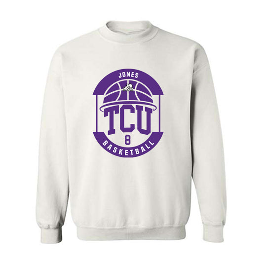 TCU - NCAA Men's Basketball : Robert Jones - Classic Fashion Shersey Crewneck Sweatshirt-0