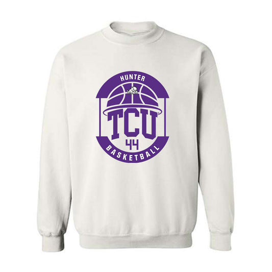 TCU - NCAA Women's Basketball : Emily Hunter - Classic Fashion Shersey Crewneck Sweatshirt-0