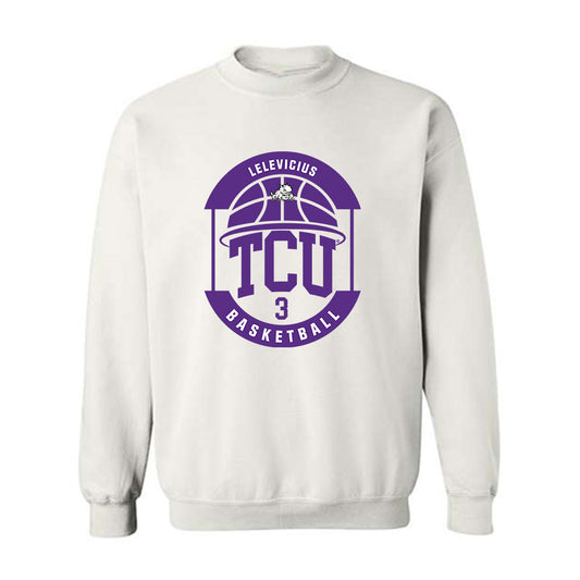 TCU - NCAA Men's Basketball : Liutauras Lelevicius - Classic Fashion Shersey Crewneck Sweatshirt-0