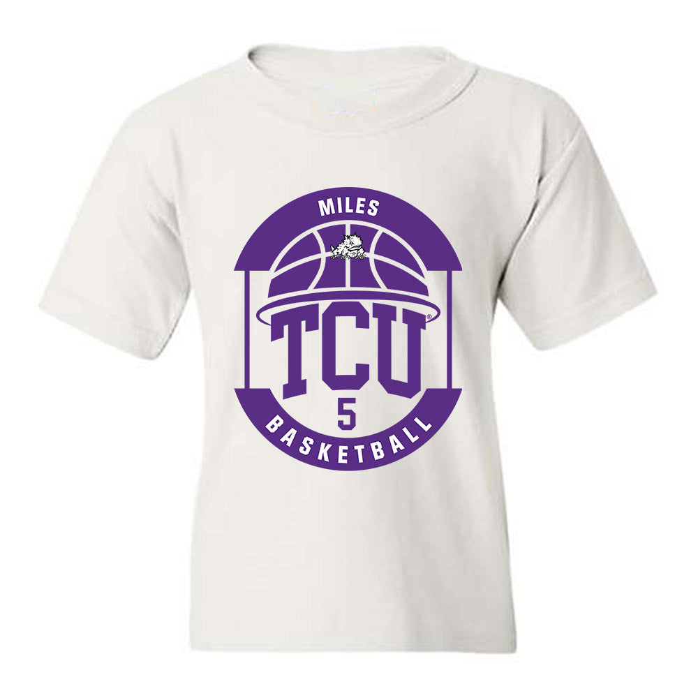 TCU - NCAA Women's Basketball : Olivia Miles - Classic Fashion Shersey Youth T-Shirt-0