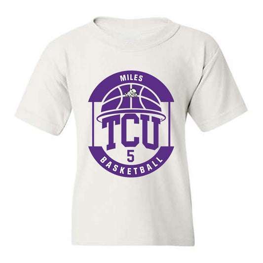 TCU - NCAA Women's Basketball : Olivia Miles - Classic Fashion Shersey Youth T-Shirt-0