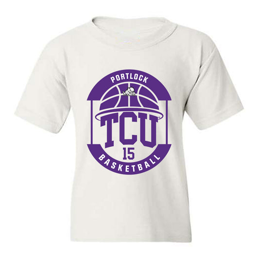 TCU - NCAA Women's Basketball : Sarah Portlock - Classic Fashion Shersey Youth T-Shirt-0