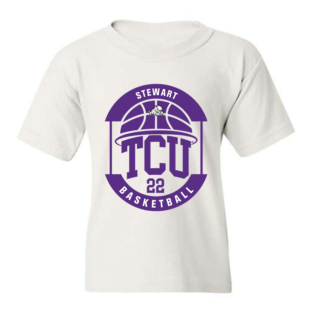 TCU - NCAA Men's Basketball : Adam Stewart - Classic Fashion Shersey Youth T-Shirt