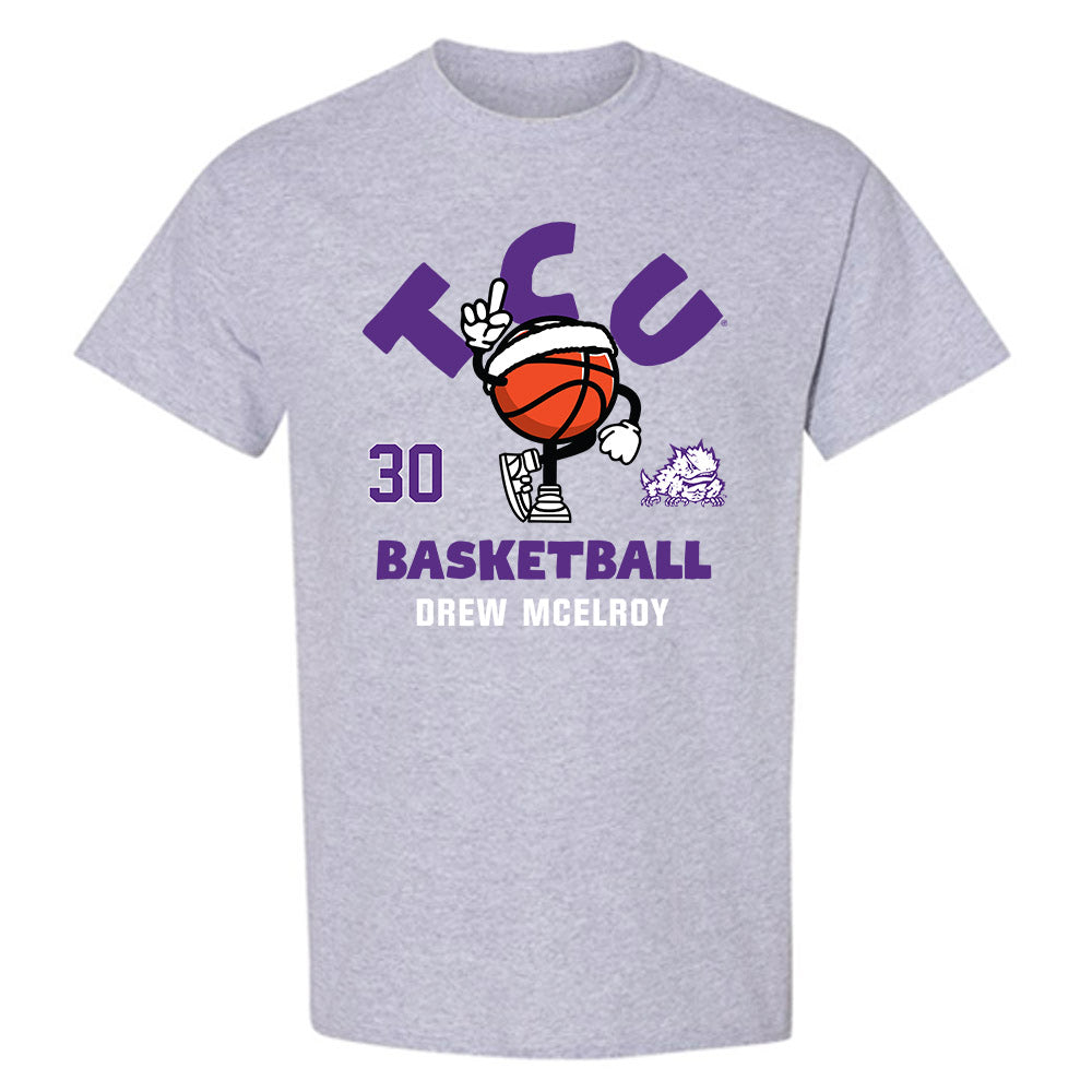 TCU - NCAA Men's Basketball : Drew McElroy - Fashion Shersey T-Shirt