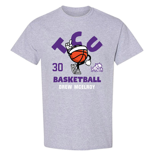 TCU - NCAA Men's Basketball : Drew McElroy - Fashion Shersey T-Shirt