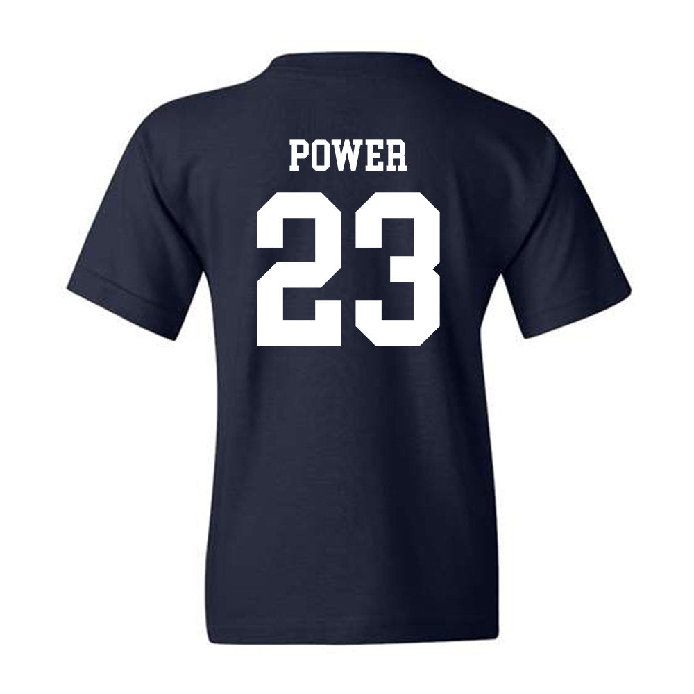 Virginia - NCAA Men's Basketball : TJ Power - Classic Shersey Youth T-Shirt