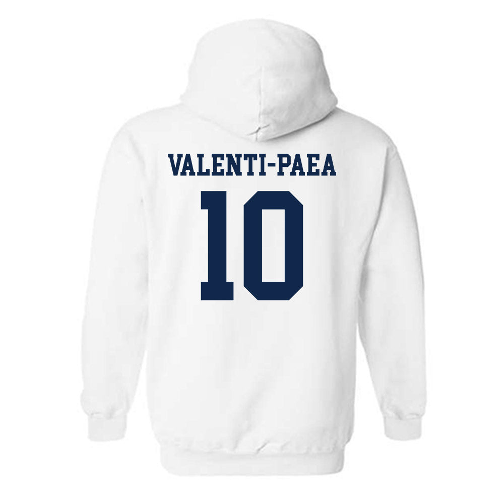 Virginia - NCAA Women's Basketball : Casey Valenti-Paea - Classic Shersey Hooded Sweatshirt