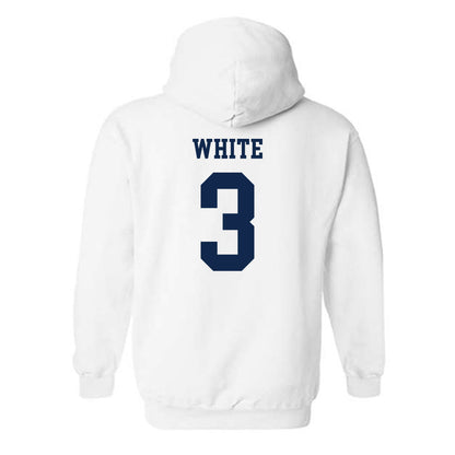 Virginia - NCAA Women's Basketball : Gabrielle White - Classic Shersey Hooded Sweatshirt-1