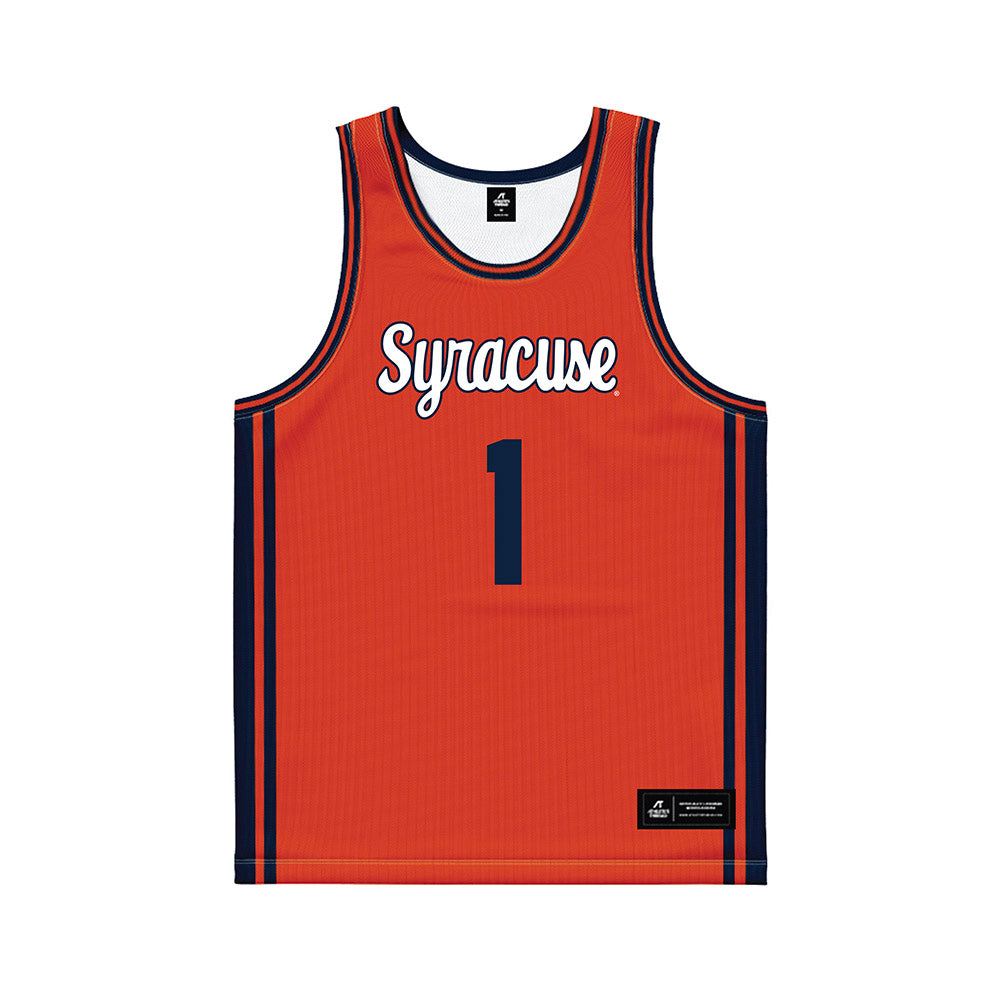 Syracuse - NCAA Men's Basketball : Donavan Freeman - Orange Basketball Jersey-0