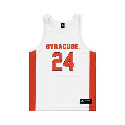 Syracuse - NCAA Men's Basketball : Noah Lobdell - Orange Basketball Jersey