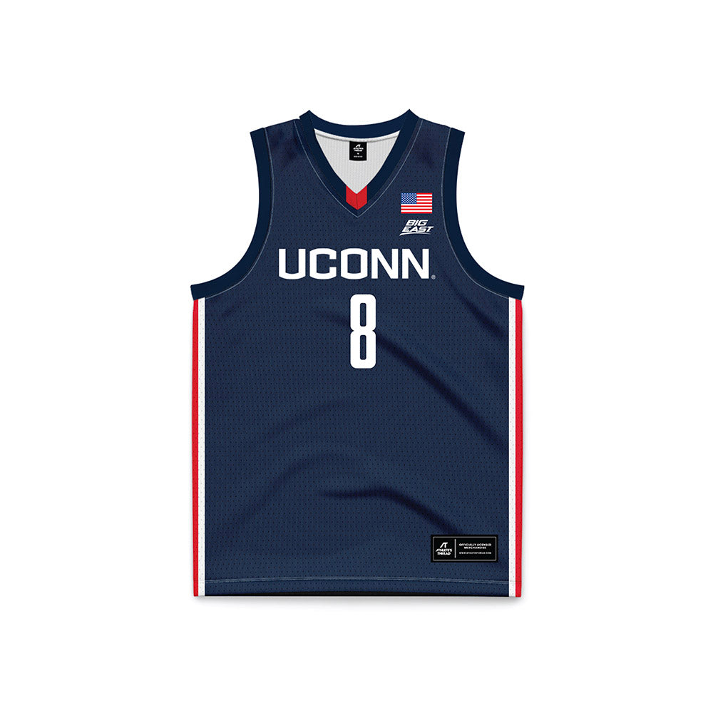 UConn - NCAA Women's Basketball : Jana El Alfy - Basketball Jersey-0