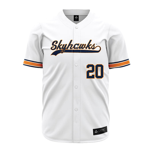 UT Martin - NCAA Baseball : Brandon King - White Jersey-0