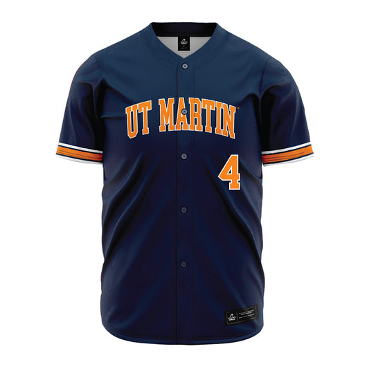 UT Martin - NCAA Baseball : Arderrius Townsend - Blue Jersey-0