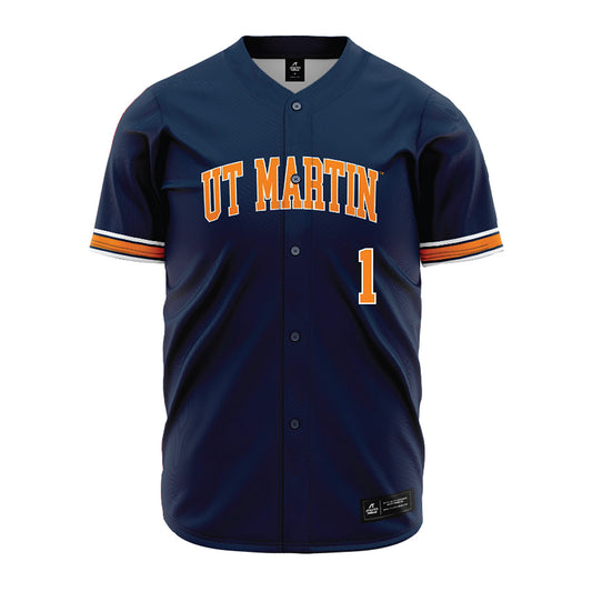 UT Martin - NCAA Baseball : Amari Conley - Blue Jersey-0