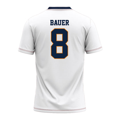 UT Martin - NCAA Football : Jase Bauer - White Football Jersey-1