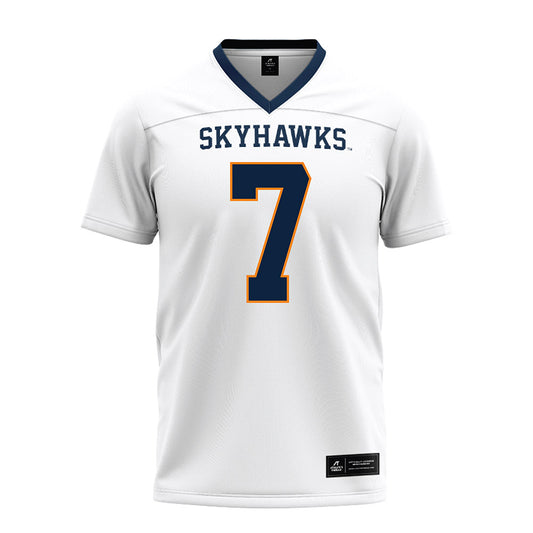 UT Martin - NCAA Football : Narkel Leflore - White Football Jersey