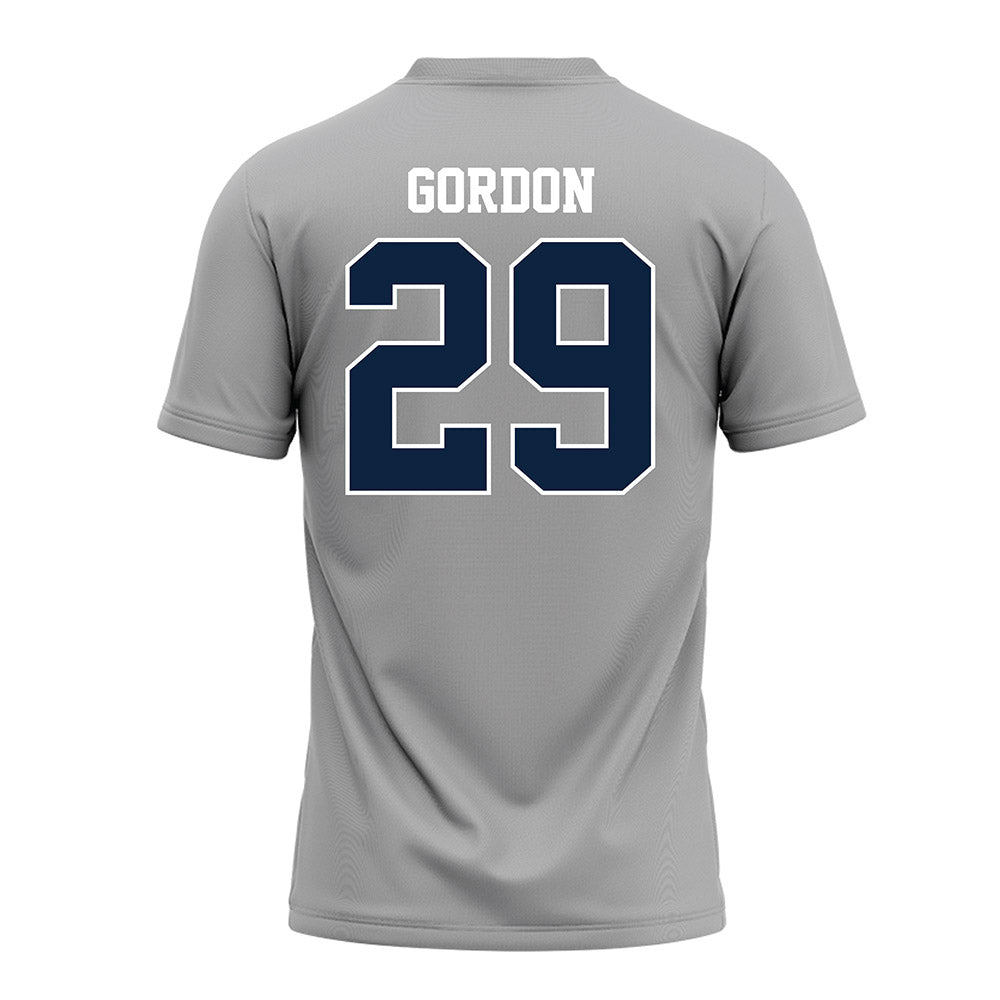 UT Martin - NCAA Baseball : Adam Gordon - Grey Football Jersey-1