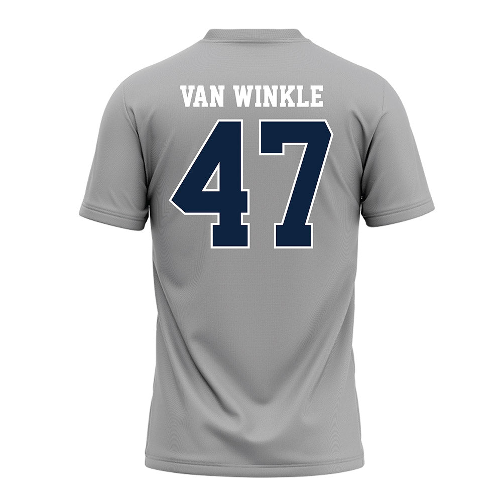 UT Martin - NCAA Football : Jaren Van Winkle - Grey Football Jersey