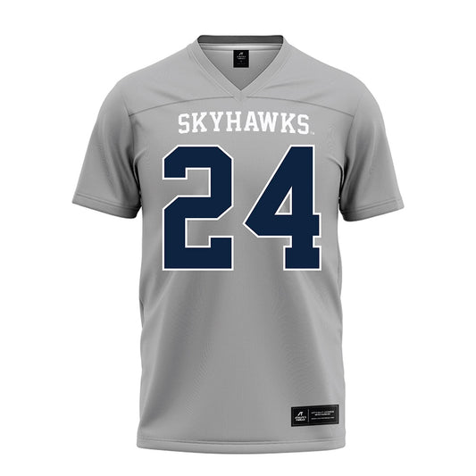 UT Martin - NCAA Baseball : Cullen Box - Grey Football Jersey-0