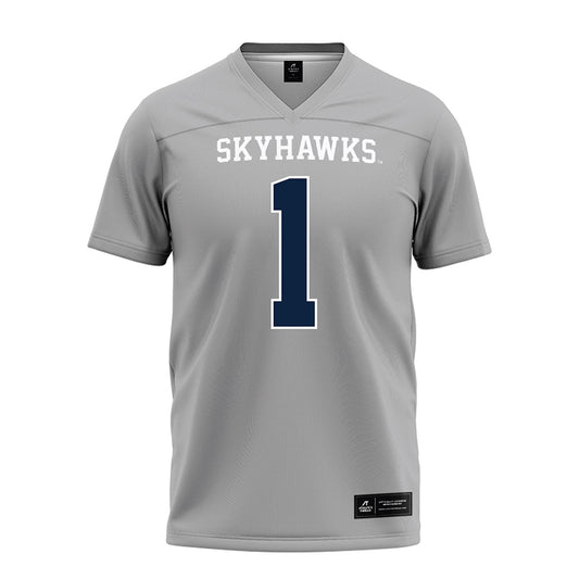 UT Martin - NCAA Football : John Gentry - Grey Football Jersey-0