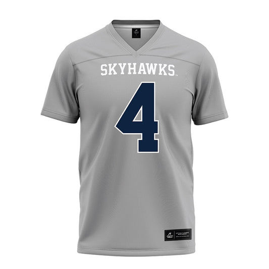 UT Martin - NCAA Baseball : Arderrius Townsend - Grey Football Jersey-0