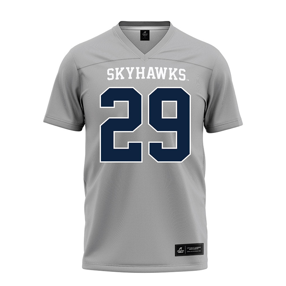 UT Martin - NCAA Baseball : Adam Gordon - Grey Football Jersey-0