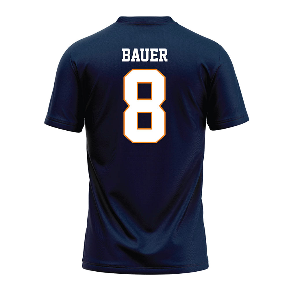 UT Martin - NCAA Football : Jase Bauer - Blue Football Jersey-1