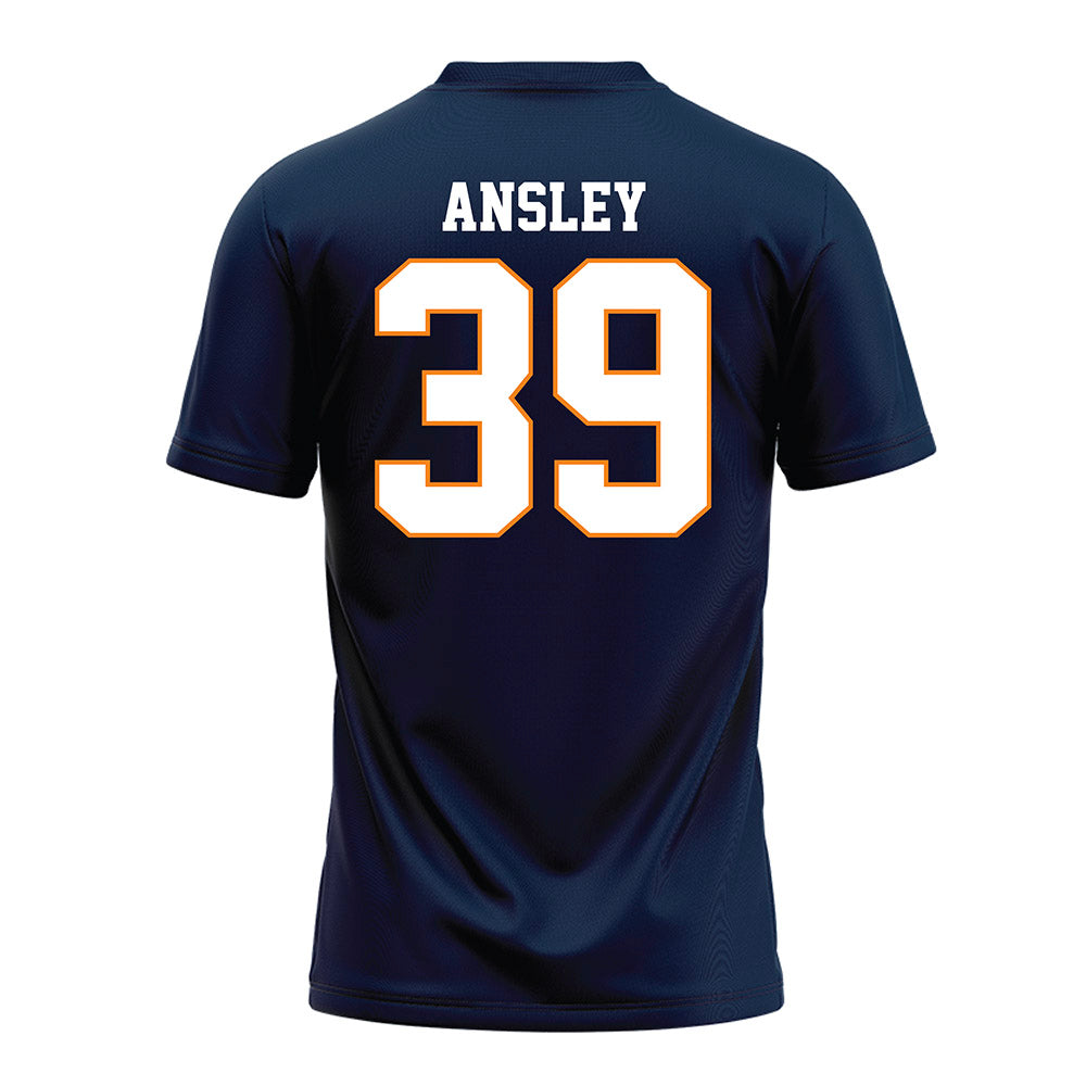 UT Martin - NCAA Football : Thomas Ansley - Blue Football Jersey-1
