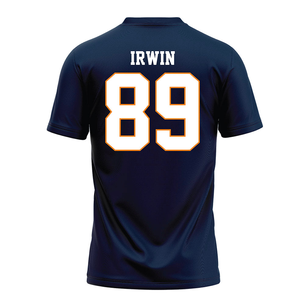 UT Martin - NCAA Football : Jack Irwin - Blue Football Jersey-1
