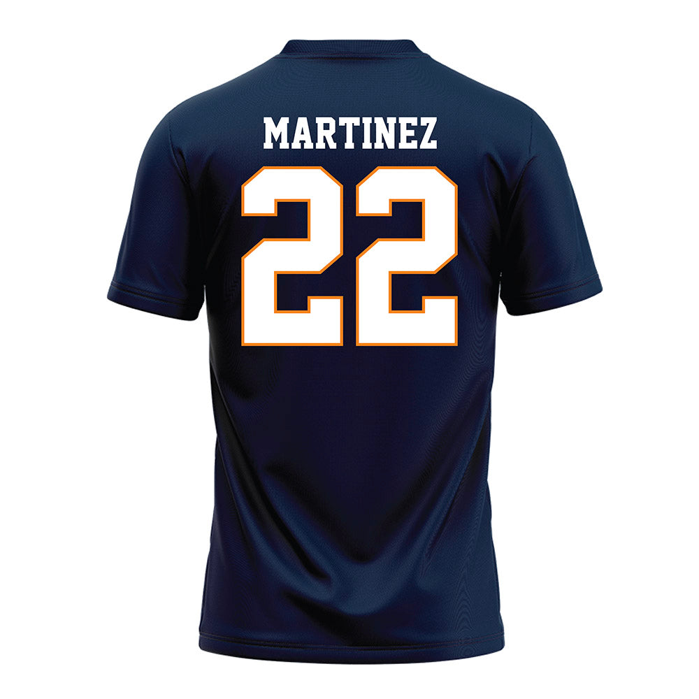 UT Martin - NCAA Football : Drake Martinez - Blue Football Jersey-1
