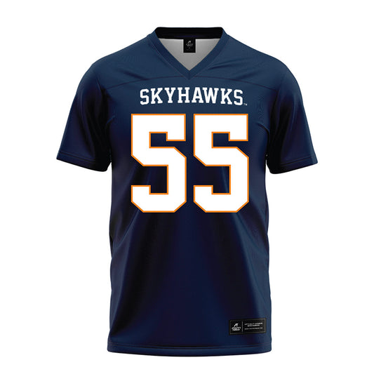 UT Martin - NCAA Football : Eric Lane - Blue Football Jersey-0