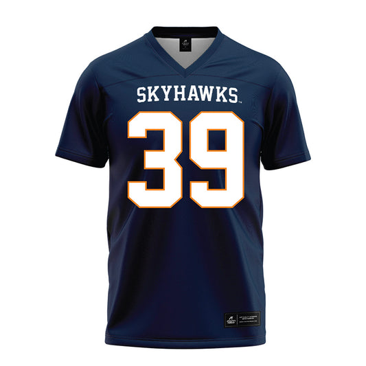 UT Martin - NCAA Football : Thomas Ansley - Blue Football Jersey-0
