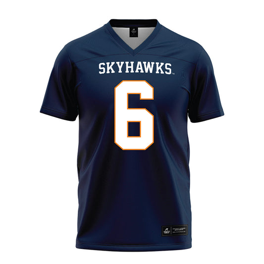 UT Martin - NCAA Football : Jacob Stevenson - Blue Football Jersey-0
