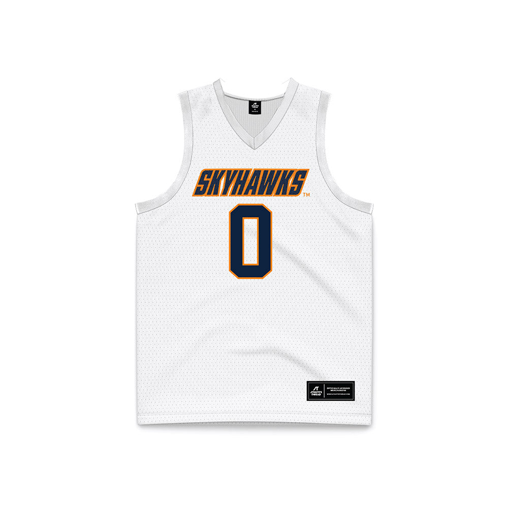 UT Martin - NCAA Men's Basketball : Andrija Bukumirovic - White Basketball Jersey