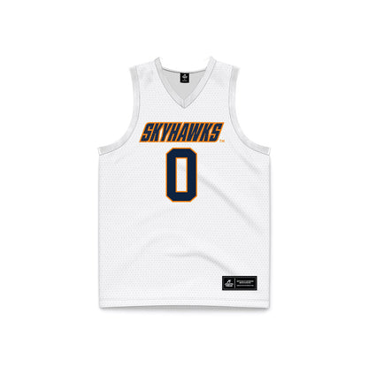 UT Martin - NCAA Men's Basketball : Andrija Bukumirovic - White Basketball Jersey