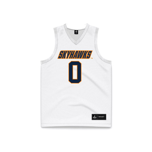 UT Martin - NCAA Men's Basketball : Andrija Bukumirovic - White Basketball Jersey