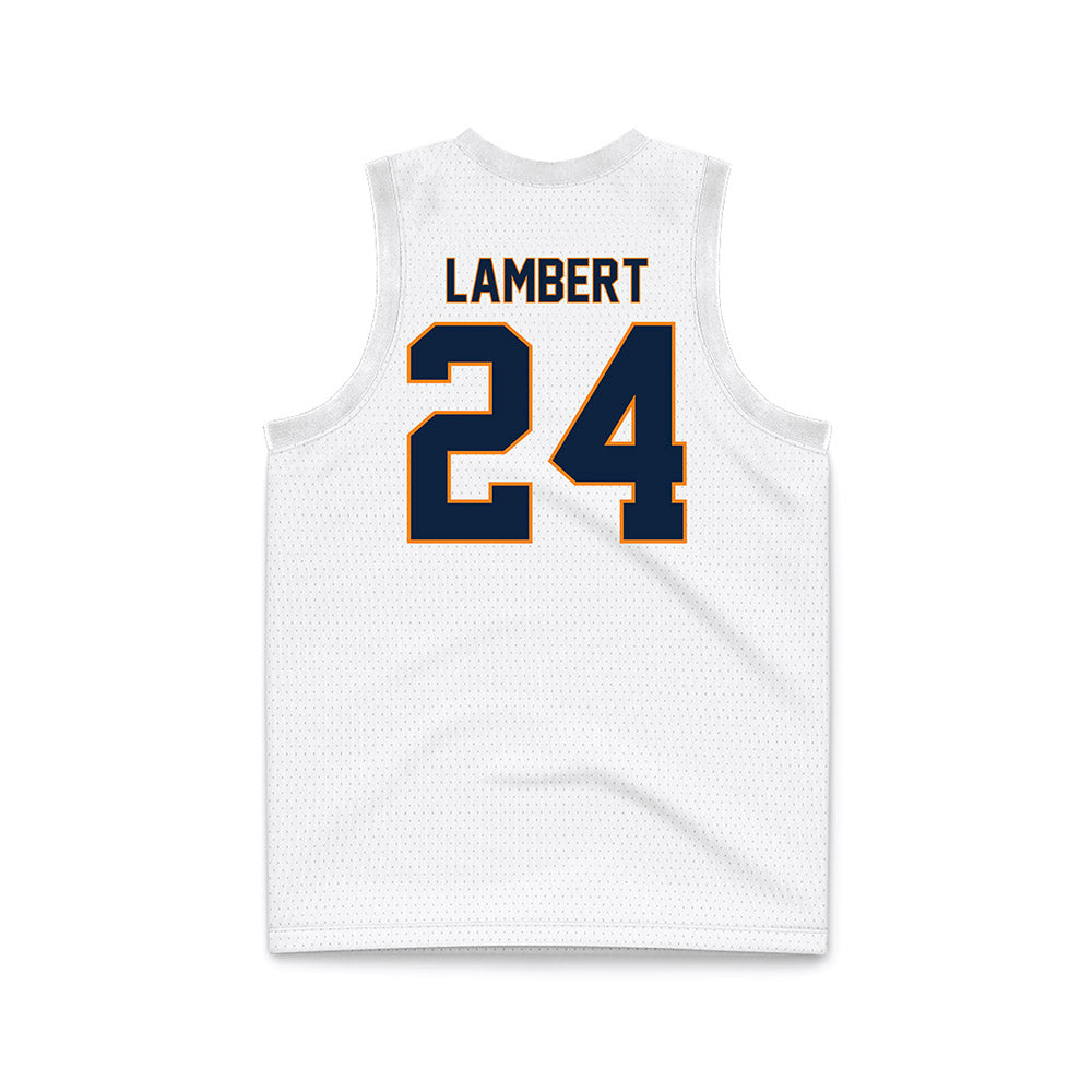 UT Martin - NCAA Women's Basketball : Mikayla Lambert - White Basketball Jersey-1