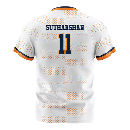 UT Martin - NCAA Women's Soccer : Daksha Sutharshan - White Soccer Jersey
