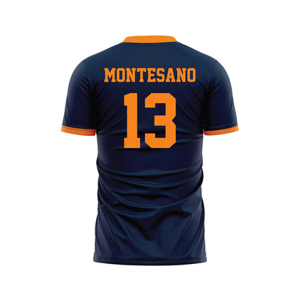 UT Martin - NCAA Women's Soccer : Lorena Montesano - Blue Soccer Jersey
